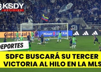 San Diego FC buscará su tercera victoria al hilo y sumar 3 puntos más