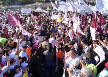 Simpatizantes participaron en “carnita asada masiva” en respaldo a Marina del Pilar en Mariano Matamoros