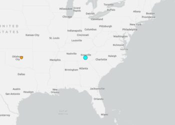 Sismo de 4.1 sacude Tennessee y se siente en varios estados del sureste