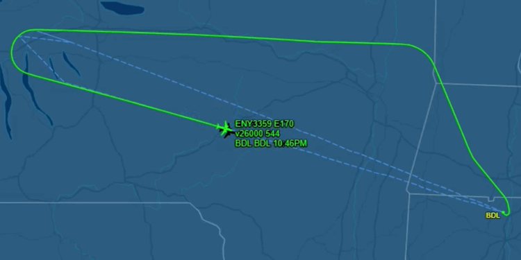 Pasajero provoca aterrizaje de emergencia tras agredir a sobrecargo en vuelo desde Connecticut