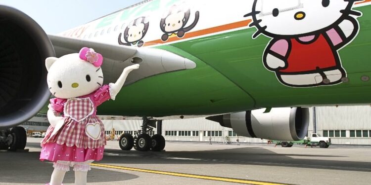Aeropuerto de Oita se transforma en “Hello Kitty Airport” por tiempo limitado