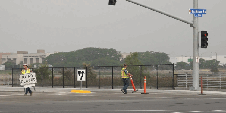 Reabren arteria de corredor binacional de exportación para agilizar tiempos de cruce a Tijuana