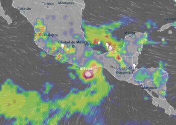 Huracán Erick amenaza costas mexicanas con lluvias y fuertes vientos