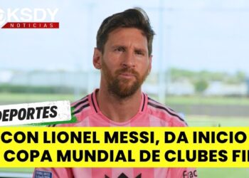 Con Lionel Messi, da inicio la Copa Mundial de Clubes de la FIFA 2025