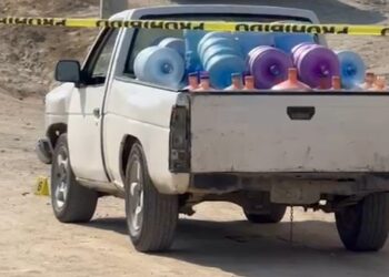 Atacan a balazos a vendedor de agua en Tijuana