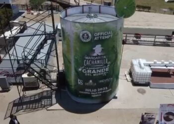 Tijuana busca romper récord Guinness con la margarita más grande del mundo