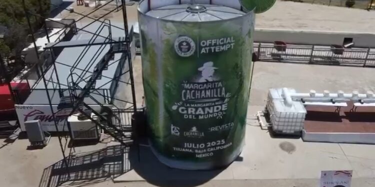 Tijuana busca romper récord Guinness con la margarita más grande del mundo