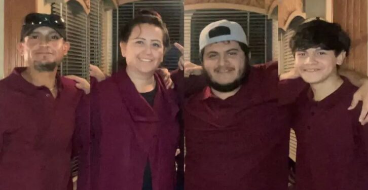 Familia secuestrada