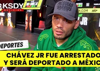 Julio Cesar Chávez Jr, fue arrestado y enfrentará proceso de deportación acelerado