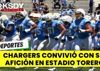 Los Chargers vuelven a San Diego con emotivo reencuentro en estadio Torero