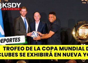 Trofeo de la copa mundial de clubes de la FIFA se exhibira en Nueva York