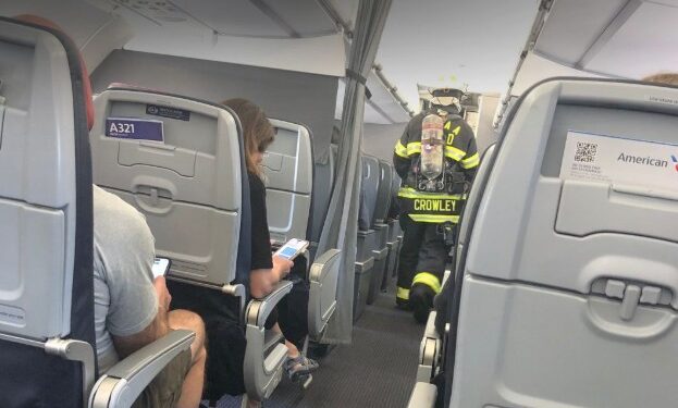 Avión de American Airlines es desviado tras incendio a bordo