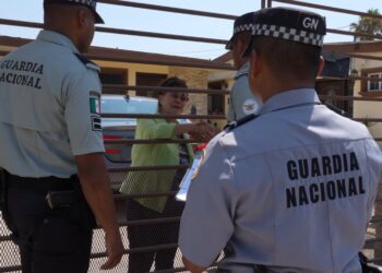 Guardia Nacional realiza recorridos en colonias de Tijuana para generar cercanía con la población