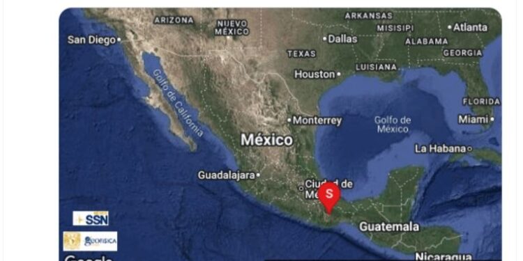 Sismo de magnitud 5.9 sacude Oaxaca; dos personas resultan lesionadas