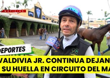 José Valdivia Jr  continúa dejando su huella en el circuito de carreras de caballos de Del Mar