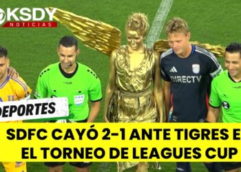 San Diego FC cayó 2 1 ante Tigres, sumando así su segunda derrota consecutiva en Leagues Cup 2025