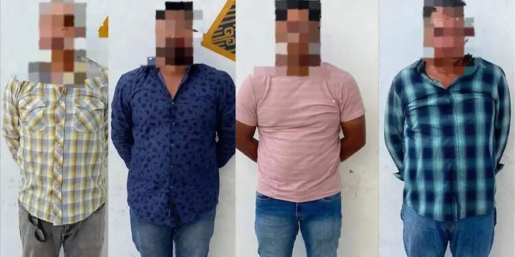 Detienen en Campeche a cuatro hombres armados; uno sería padre de Julión Álvarez