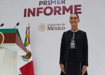 Sheinbaum destacó obras clave y reducción de homicidios en B.C. en su Primer Informe