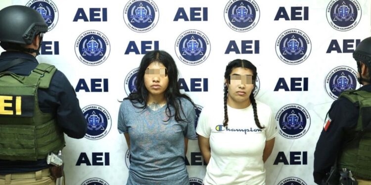 Mujeres detenidas