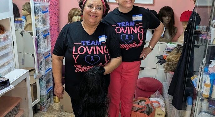 Más que un cambio de look, salón de belleza le devuelve la esperanza a mujeres con cáncer