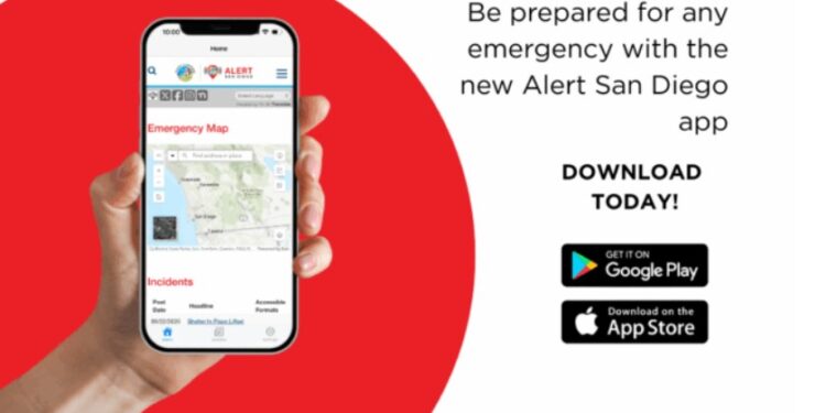 Alert San Diego: la nueva app de emergencias del Condado