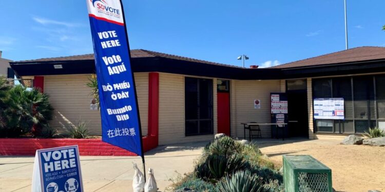 Este sábado comenzó la votación anticipada en el Condado de San Diego para las elecciones de noviembre
