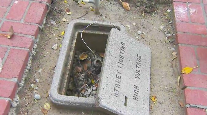 Autoridades piden a Newsom frenar robo de cable de cobre en California
