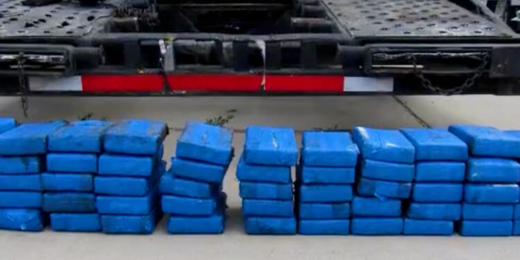 Decomisan 186 libras de cocaína en garita de Calexico