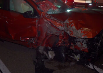 Conductor en sentido contrario provoca choque frontal; hay varios lesionados