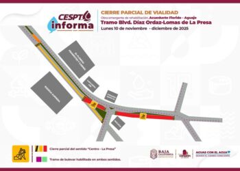 Cespt rehabilitará el acueducto Florido–Aguaje sobre bulevar Díaz Ordaz