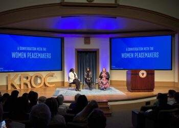 Tijuanense presenta soluciones a la “violencia fronteriza” en foro anual Women PeaceMakers 2025