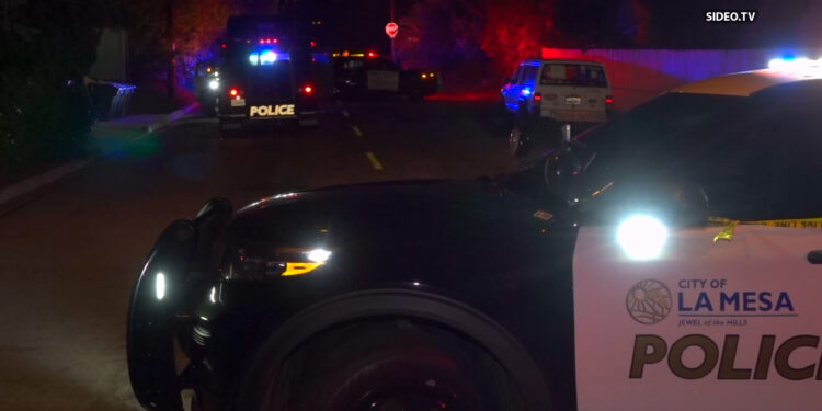 Un detenido tras tiroteo en zona residencial de La Mesa