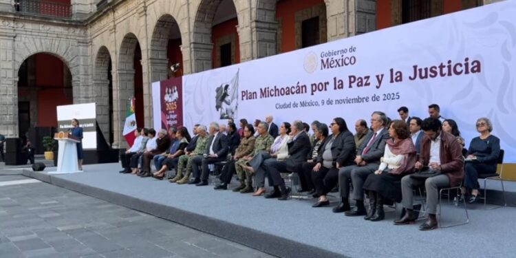 Sheinbaum presentó el Plan Michoacán con inversión de 57 mil millones