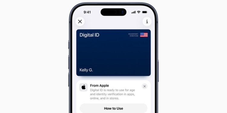 Apple presenta identificación digital integrada en Apple Wallet