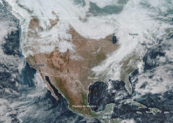 Frente frío traerá fuertes descensos de temperatura en Estados Unidos