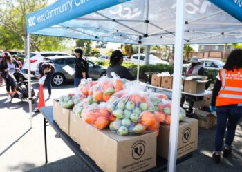 Feeding San Diego distribuye alimentos a más de mil familias afectadas por el cierre del gobierno