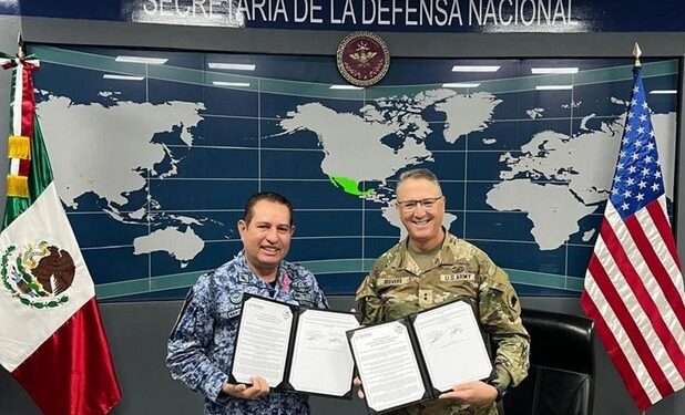 México formaliza cooperación militar con Guardia Nacional de California