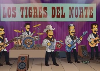 Los Tigres del Norte llegan a Los Simpson