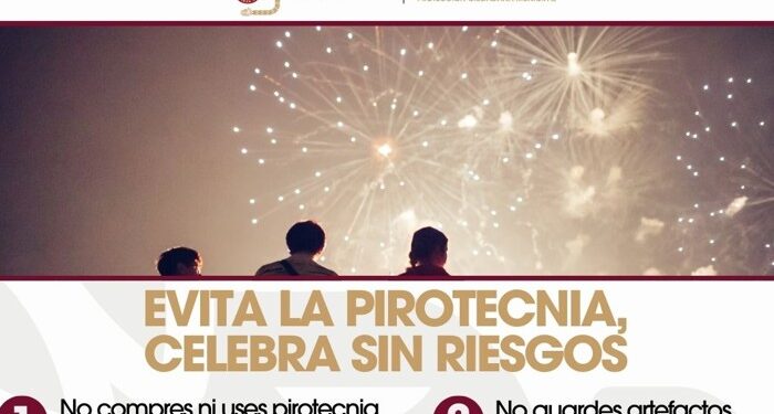 Secretaría de Seguridad de Tijuana pide festejos responsables para recibir el Año Nuevo