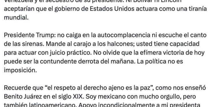 López Obrador rompió el silencio tras la intervención militar en Venezuela