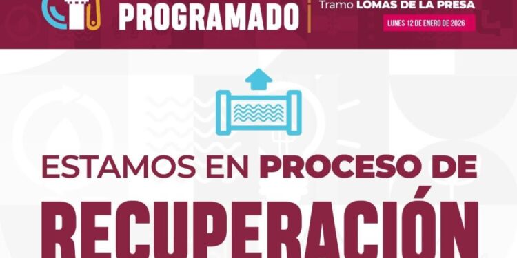 Recuperación del agua avanza al 80% en Tijuana y Rosarito tras obras en acueducto