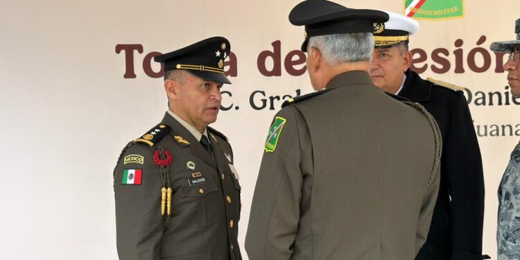 General David Morales Hernández asumió mando de la Guardia Nacional en Baja California