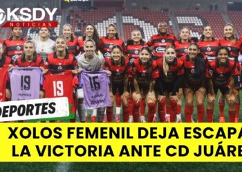 Xolos femenil deja escapar la victoria ante CD Juárez