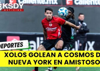 Xolos golean a Cosmos de Nueva York en partido amistoso