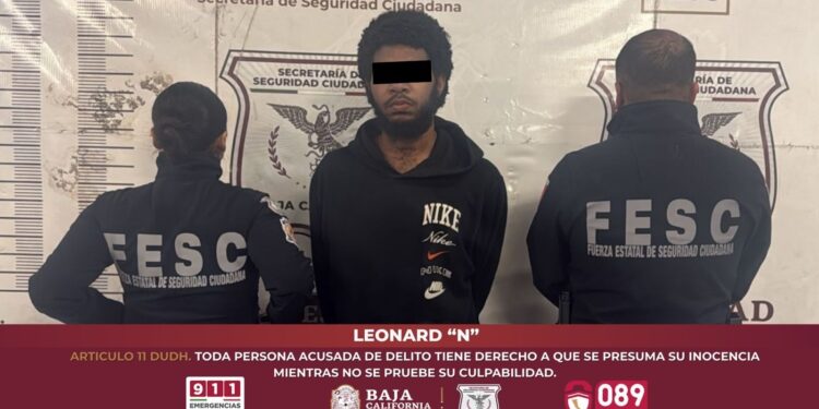 Capturan en Tijuana a fugitivo de EU acusado de doble homicidio en Massachusetts
