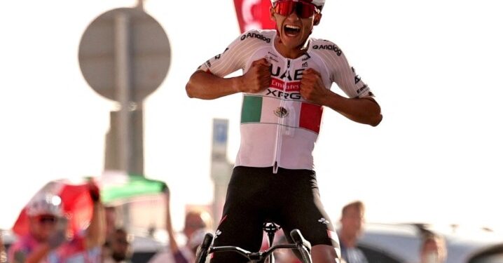 Isaac del Toro se coloca como líder del UAE Tour tras ganar la etapa reina