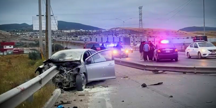 En Tijuana se registran más de 10 mil accidentes viales al año
