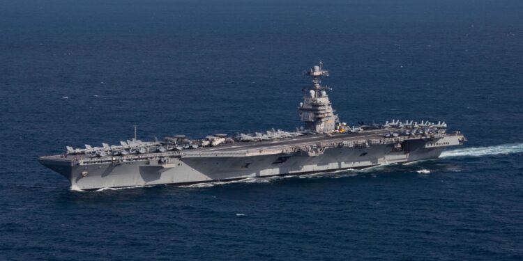 Portaviones USS Abraham Lincoln llegó al Mediterráneo