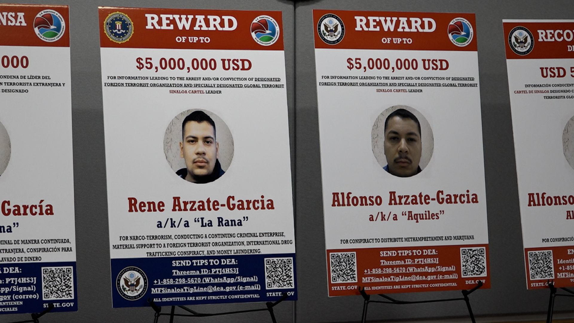 Presentan cargos de narcoterrorismo contra “La Rana” líder del cártel ...