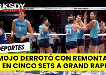 SD Mojo derrotó con remontada épica en 5 sets a Grand Rapids de visitantes